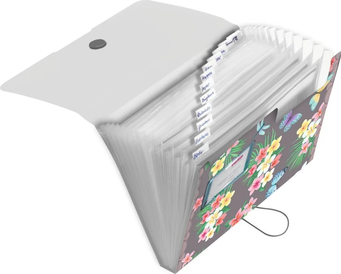 Herlitz easy orga to go Fächermappe, 12 Fächer, A4, Ladylike Butterflies