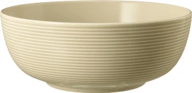Seltmann Weiden Beat Color Glaze Bowl 20.4cm sandbeige
