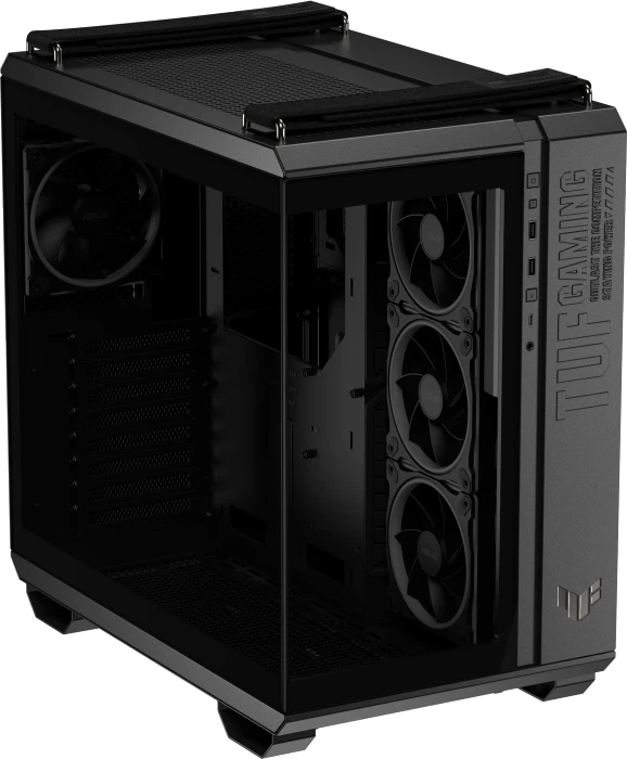 ASUS TUF Gaming GT502 Horizon TG ARGB Black, Glasfenster