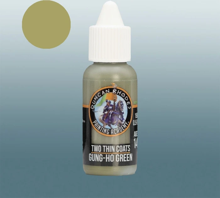 Trans Atlantis Games Duncan Rhodes Two Thin Coats Midtone gung-ho green, 15ml