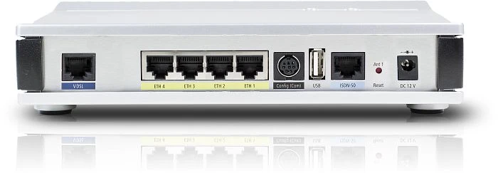 Lancom 1781VA, Annex A/M Gigabit Router, 4x RJ-45