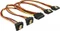DeLOCK 15-Pin SATA Strom Stecker auf 4x 15-Pin SATA Strom Buchse, Adapterkabel, 2x gewinkelt, 30cm Vorschaubild