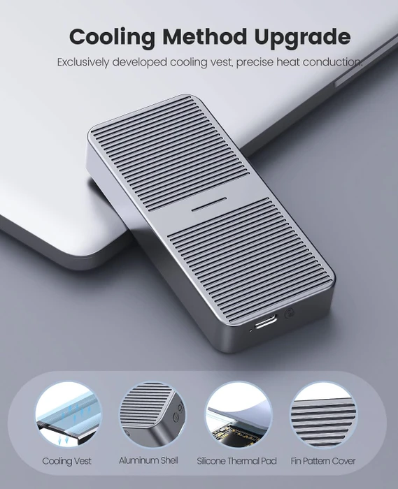 Orico M224C3-U4, Space Gray, USB4