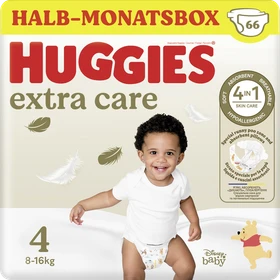 Huggies Extra Care Gr.4 Einwegwindel, 8-16kg, 66 Stück