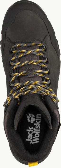 Jack Wolfskin Rebellion Texapore Mid phantom/burly yellow xt (Herren)