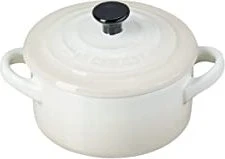 Le Creuset Mini-Cocotte Topf 250ml meringue