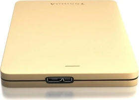 Toshiba Stor.E Canvio Alu, gold, 1TB, USB 3.0 Micro-B