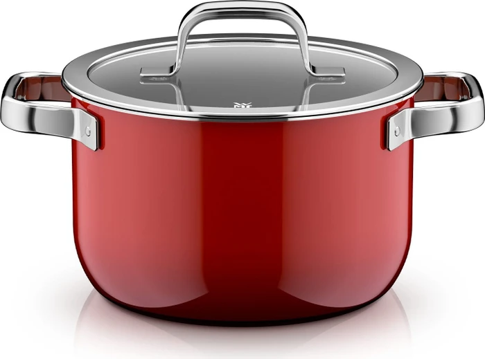 WMF Fusiontec Mineral Pro Kochtopf-Set passion red, 4-tlg.
