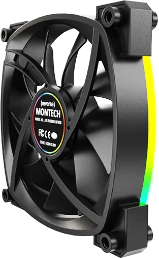Montech RX120 PWM ARGB schwarz, 120mm