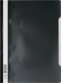 Durable Sichthefter, A4, schwarz/transparent, 10er-Pack