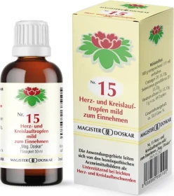Mag. Doskar Nr. 15 Herz- und Kreislauftropfen mild, 50ml