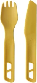 Sea to Summit Passage 2-teilig Besteck arrowwood yellow