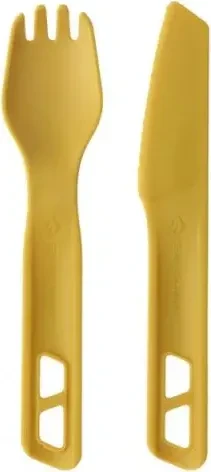 Sea to Summit Passage 2-teilig Besteck arrowwood yellow