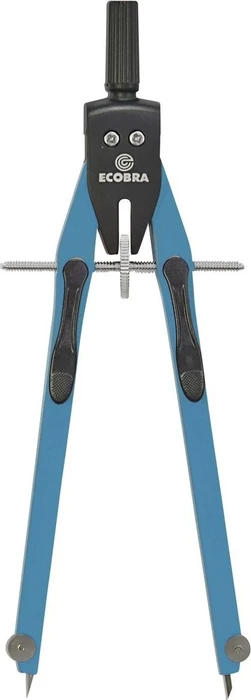 Ecobra duo-Tec Schnellverstellzirkel, schwarz/blau