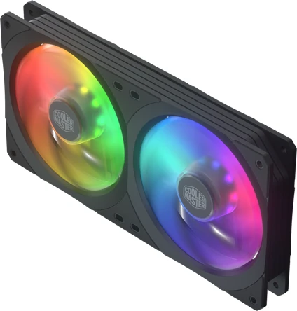 Cooler Master MasterFan SF240R ARGB, 2x 120mm