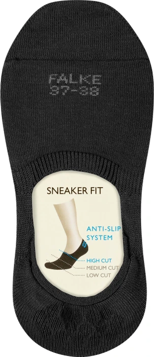 Falke Step High Cut Socken schwarz (Damen)