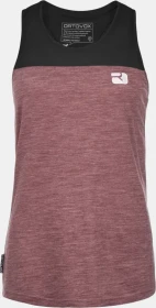 Ortovox 150 Cool Logo Funktionsshirt ärmellos black raven (Damen)