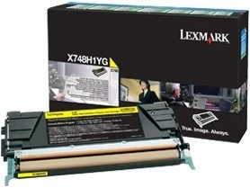 Lexmark Return Toner X748H1YG gelb hohe Kapazität