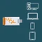 Philips Flash Drive Click Edition 128GB weiß/orange, USB-C, USB 3.2 Gen 1×1 Vorschaubild