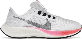 Nike Air Zoom Pegasus 38 white/football grey/pink blast/black (Herren)