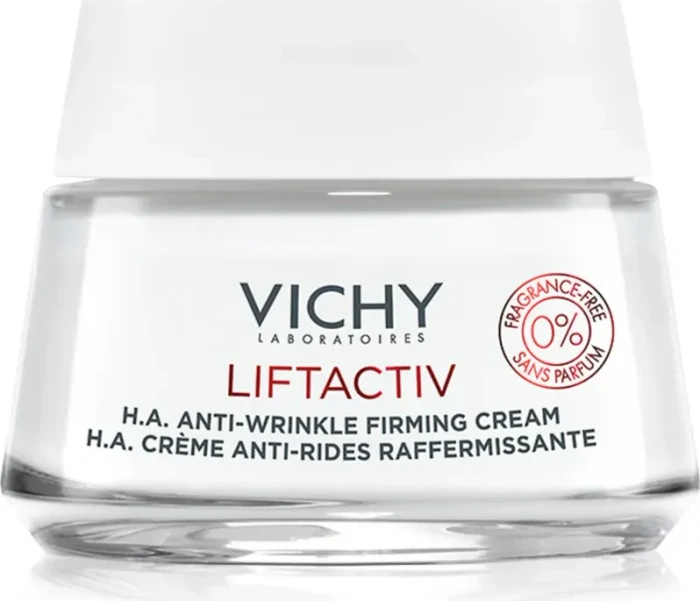 Vichy Liftactiv Anti-Falten & straffende Hyaluron Creme ohne Duftstoffe, 50ml