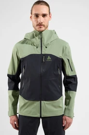 Odlo X-Alp 3L Hardshell Skijacke matte green/black