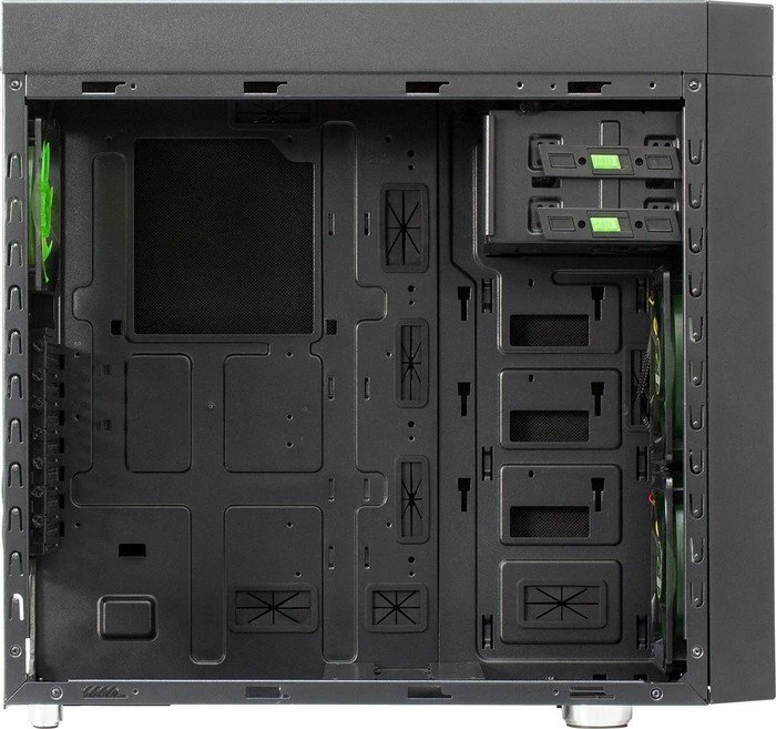 Nanoxia CoolForce 1 schwarz, schallgedämmt