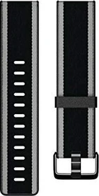 Fitbit Ersatzarmband Woven Small für Versa Lite/Versa schwarz/grau
