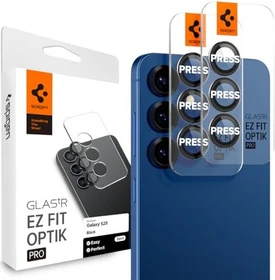 Spigen GLAS.tR EZ Fit Optik Pro Lens Protector für Samsung Galaxy S25 schwarz