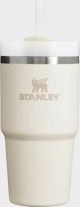 Stanley Quencher H2.0 Flowstate Tumbler Isolierflasche 590ml cream 2.0