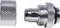 Alphacool Eiszapfen Schlauchanschluss G1/4" auf 19/13mm, 6er-Pack verchromt Vorschaubild