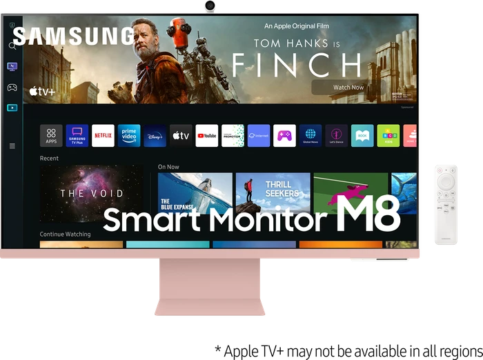 Samsung Smart Monitor M8 M80B Sunset Pink, 32"