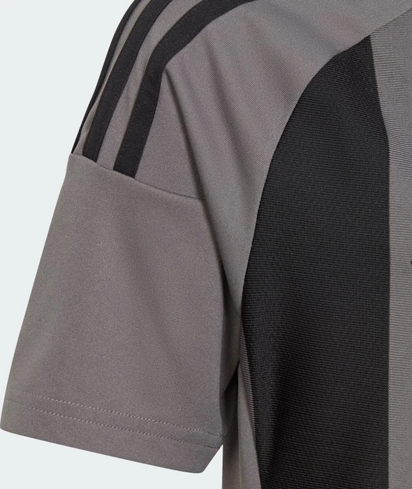 adidas Striped 24 Trikot kurzarm team grey four/black (Junior)