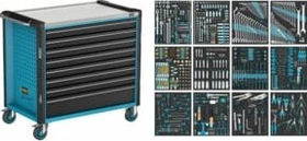 Hazet 179NXXL-8D/619 Assistent Werkzeugwagen bestückt inkl. 619-tlg. Zubehör
