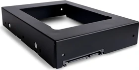 Fantec MB-Bracket, 2.5" zu 3.5" Adapter, schwarz, 2er-Pack