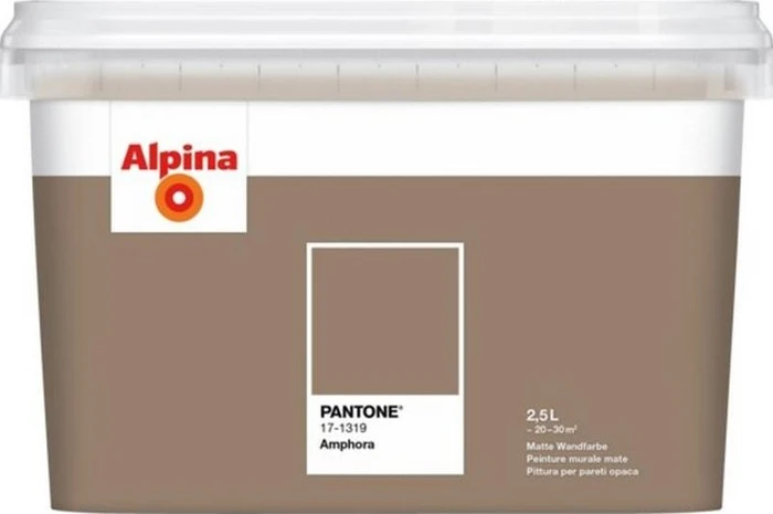 Alpina Farben Pantone Innenfarbe 17-1319 amphora, 2.5l