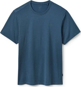 Rab Crimp Logo Funktionsshirt kurzarm tempest blue (Herren)