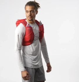 Salomon Active Skin 8 Set red dahlia/high risk red