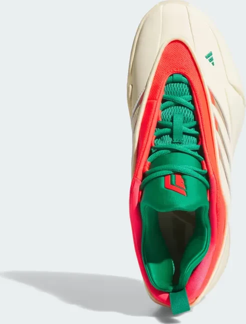adidas Dame 9 warm vanilla/lucid red/warm sandstone