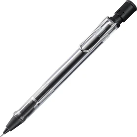 Lamy Safari Druckbleistift F 0.7mm graphit, vista transparent, Radierer
