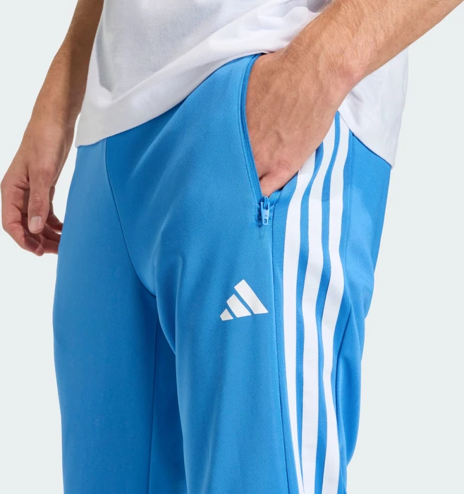 adidas Workout Essentials All-Set 3-Streifen Hose lang ray blue/white (Herren)