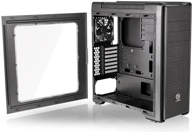 Thermaltake Versa C21 RGB, schwarz, Acrylfenster
