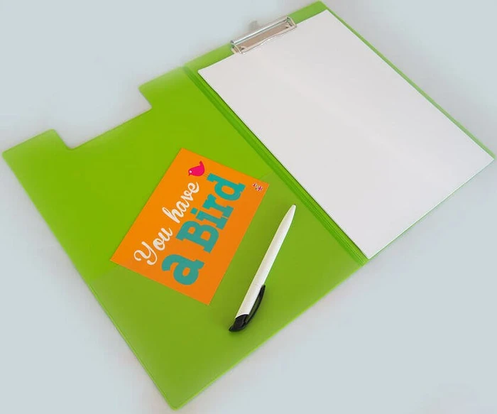 Maul Klemmbrettmappe mit Folienüberzug, A4, grün