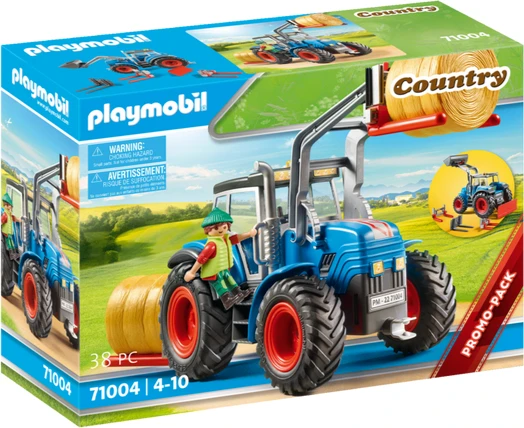 playmobil Country Großer Traktor mit Zubehör