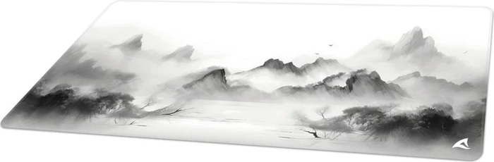 Sharkoon Skiller SGP35 D5, Mouse Mat XXL, 900x400mm, Landscape weiss/grau