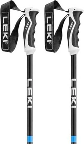 Leki Neolite Alpin Skistock dark anthracite/black/bright blue (Modell 2024/2025)