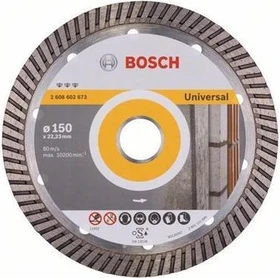 Bosch Professional Best for Universal Turbo Diamanttrennscheibe, 150x2.4x22.23mm, 1 Stück