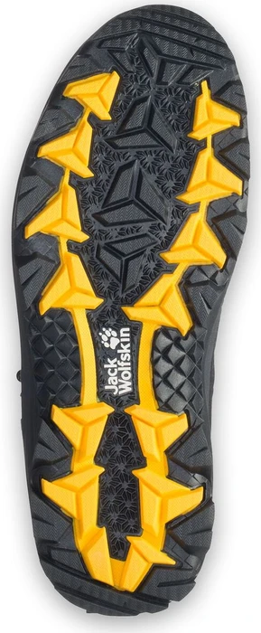 Jack Wolfskin Vojo 3 Texapore Mid black/burly yellow XT (Herren)