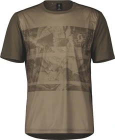 Scott Trail Flow Trikot kurzarm shadow brown (Herren)