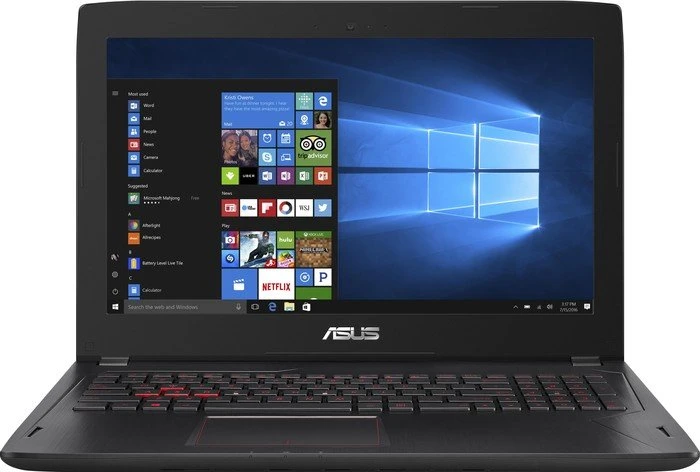 ASUS ROG FX502VM-DM112T, schwarz, Core i5-6300HQ, 8GB RAM, 256GB SSD, GeForce GTX 1060, DE